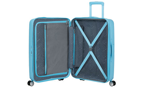 Inredning med en extra dragkedjeförsedd ficka