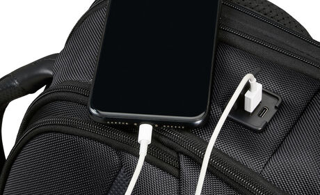 Två inbyggda USB-portar