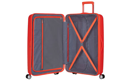 Inredning med en extra dragkedjeförsedd ficka