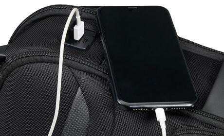 Två inbyggda USB-portar