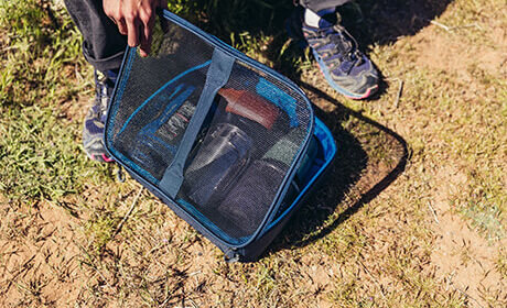 See-Through Zippered Top