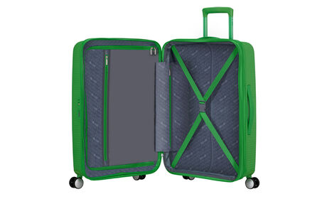 Inredning med en extra dragkedjeförsedd ficka