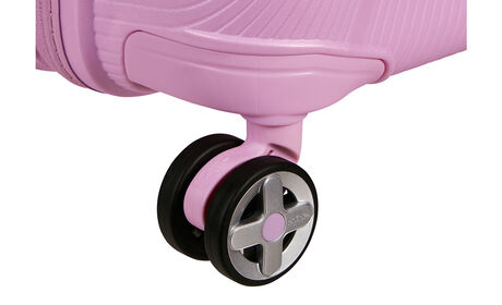 Stötdämpande dubbla hjul 