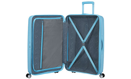 Inredning med en extra dragkedjeförsedd ficka