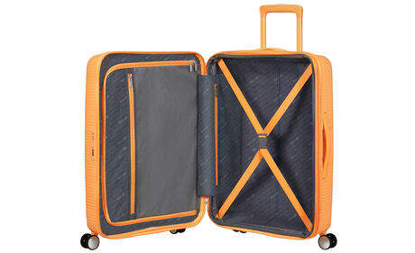 Inredning med en extra dragkedjeförsedd ficka