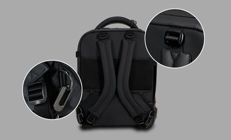 Konvertibel ryggsäck