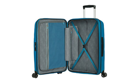 Inredning med extra fack som har dragkedja