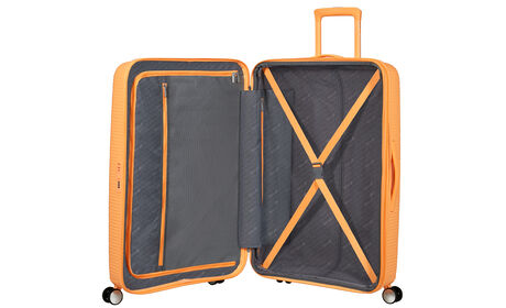 Inredning med en extra dragkedjeförsedd ficka