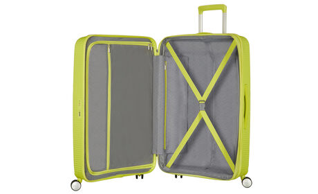 Inredning med en extra dragkedjeförsedd ficka