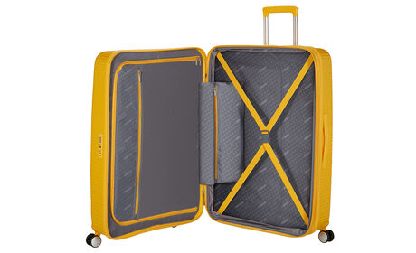 Inredning med en extra dragkedjeförsedd ficka