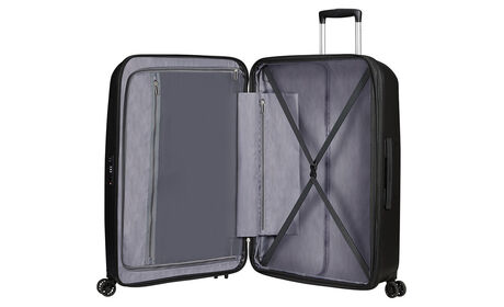 Inredning med extra fack som har dragkedja