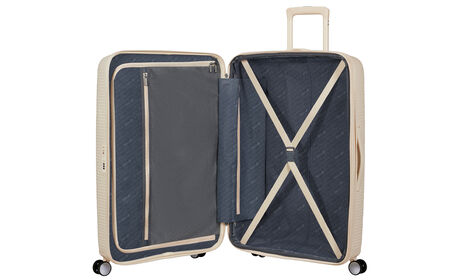 Inredning med en extra dragkedjeförsedd ficka