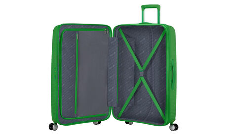 Inredning med en extra dragkedjeförsedd ficka