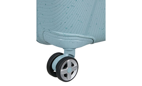 Shock absorbing double wheels