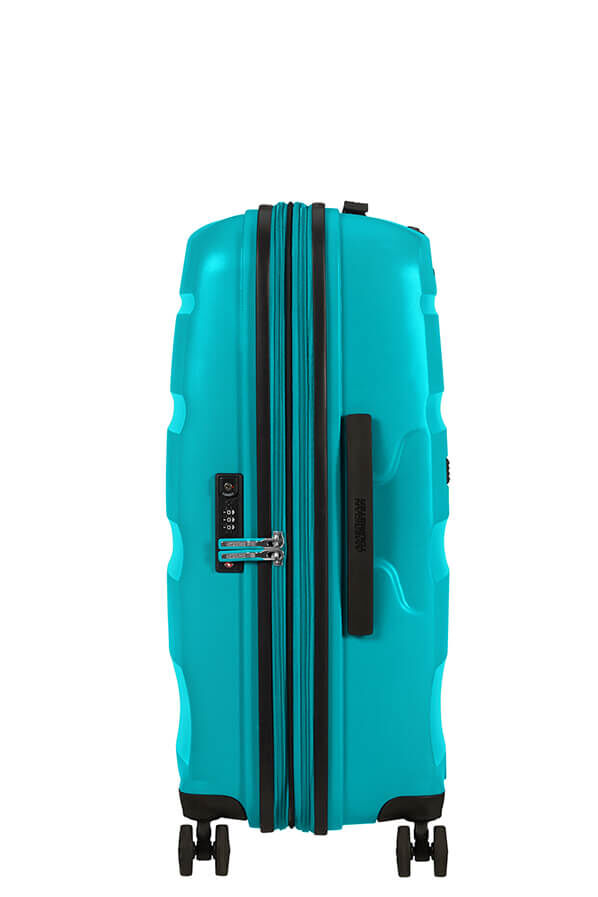 American Tourister Bon Air Dlx Spinner TSA Expandable 66cm  Deep Turquoise