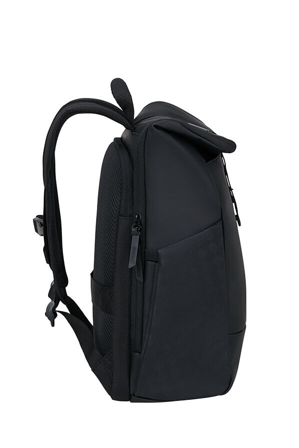 Urban Tide Ryggs&auml;ck 14'' rolltop 14" | American Tourister Urban Tide Rolltop Laptop Backpack 14'  Black
