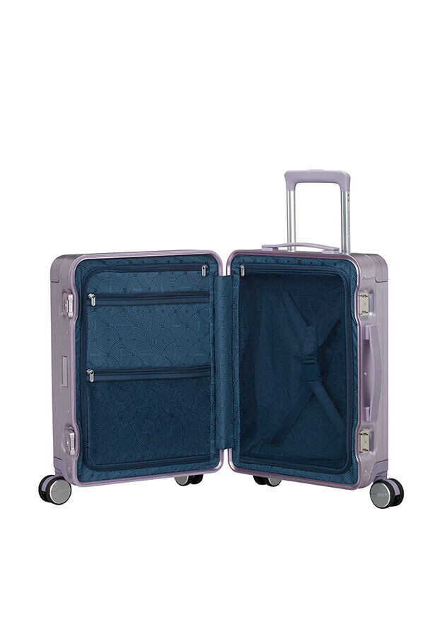 American Tourister Soundbox Alu Spinner TSA 55cm  Stormy Lilac