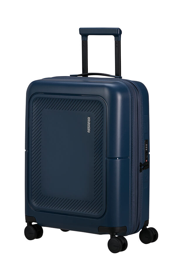 American Tourister DashPop Spinner Expandable TSA 55cm Midnight Blue