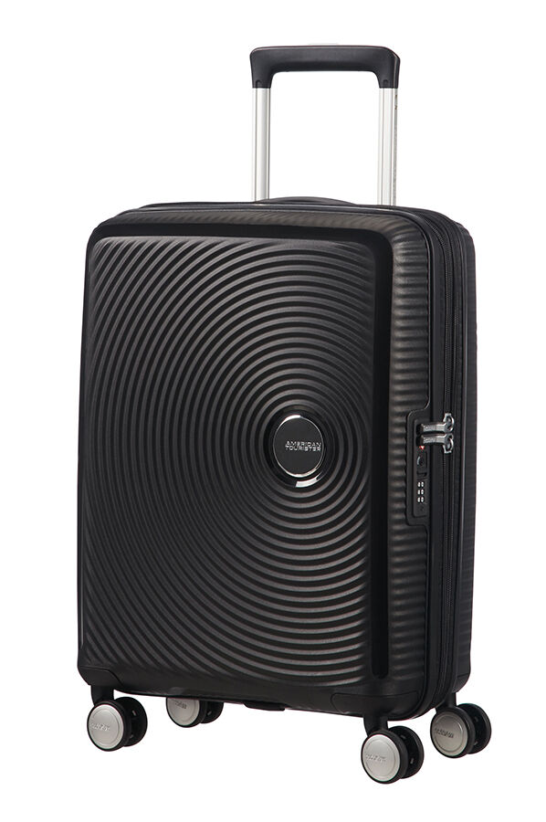 American Tourister Soundbox Spinner Expandable 55cm Bass Black
