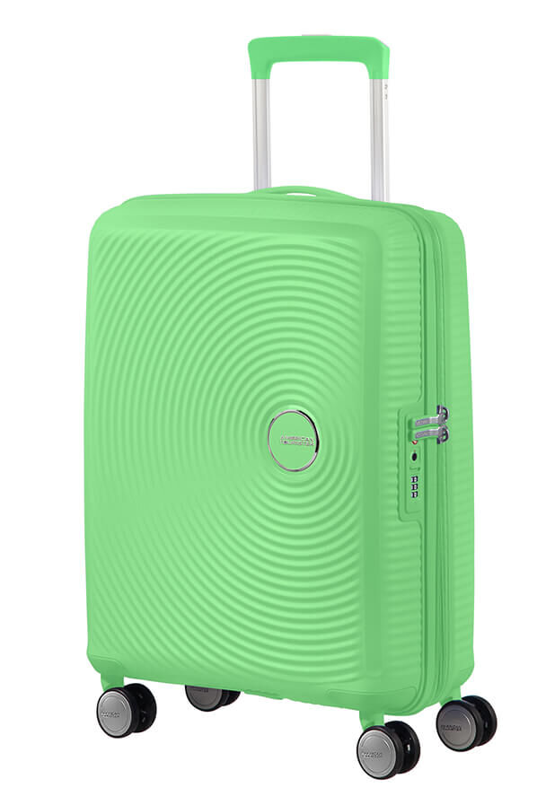 American Tourister Soundbox Spinner TSA Expandable 55cm  Spring Green