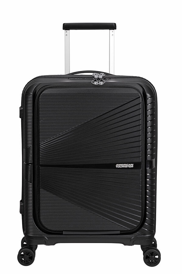 American Tourister Airconic Spinner Frontloader 15.6' 55cm  Onyx Black