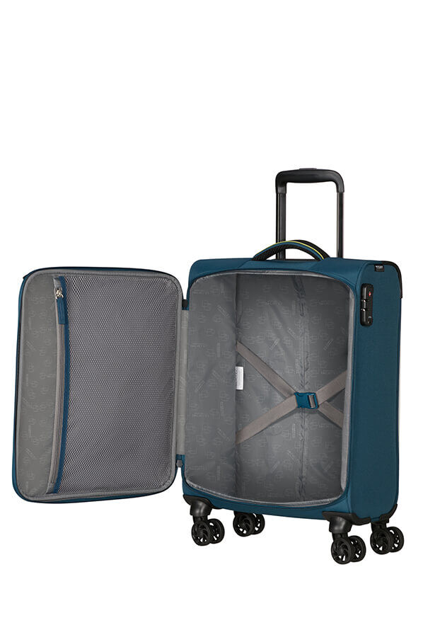 American Tourister Take2cabin Spinner Tsa 55cm  Harbor Blue