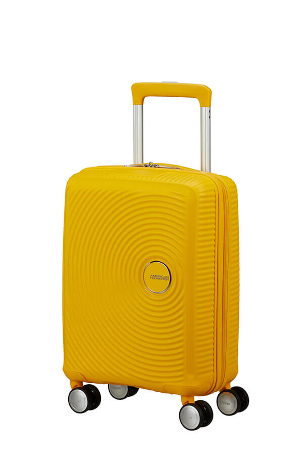 American Tourister Soundbox Mini Spinner 47cm  Golden Yellow