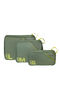 Packing Cubes Set med 3 packkuber | American Tourister American Tourist. Ta Packing Cubes S/M/L  Olive/Lime