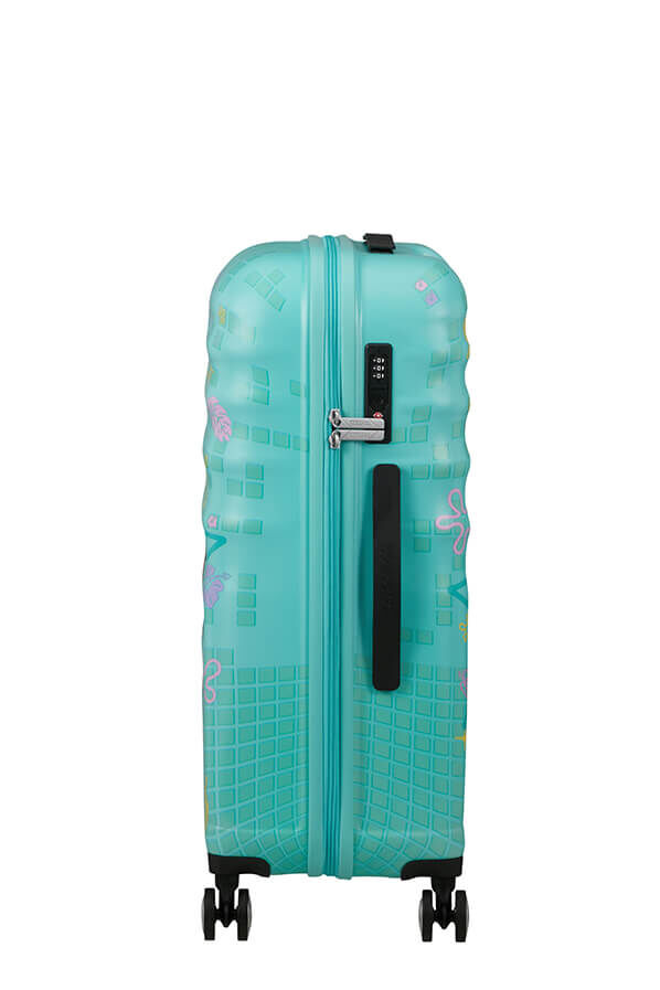 American Tourister Disney Wavebreaker Spinner TSA Disney Fl 67cm  Stitch Flower