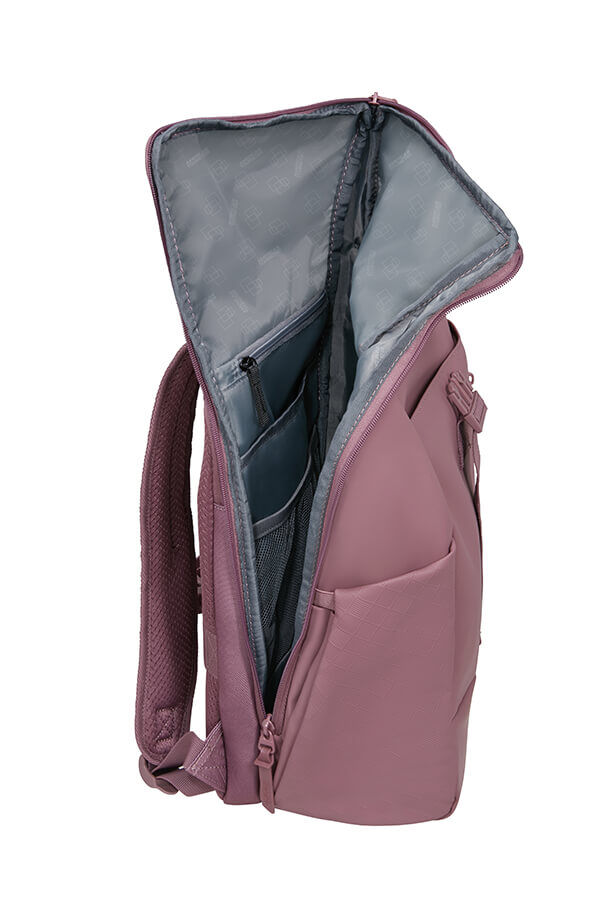 Urban Tide Ryggs&auml;ck 14'' rolltop 14" | American Tourister Urban Tide Rolltop Laptop Backpack 14'  Galactic Mauve