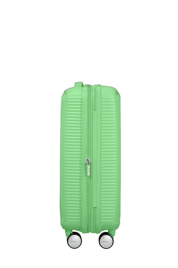 American Tourister Soundbox Spinner TSA Expandable 55cm  Spring Green