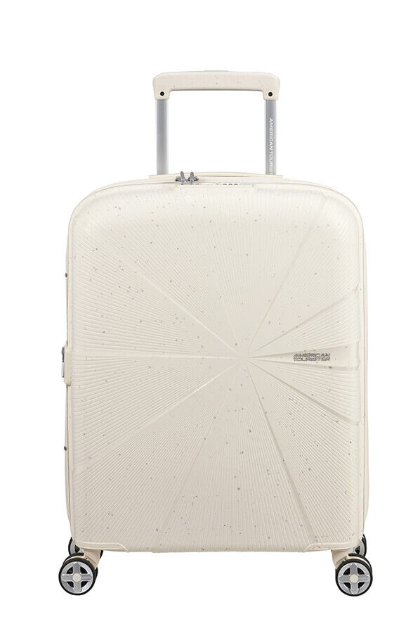 American Tourister StarVibe Spinner Expandable TSA LTD 55cm  Cream Speckles