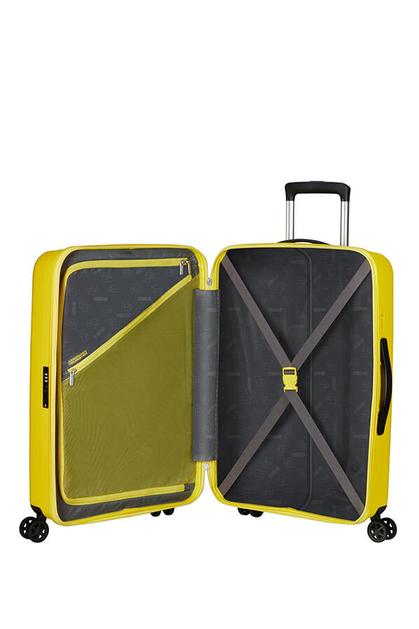 American Tourister Rejoy Spinner 68/25 Tsa 68  Electric Yellow