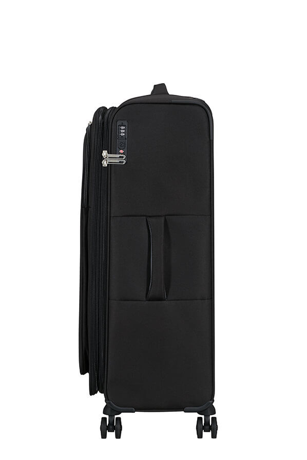 American Tourister Cloudrider Spinner EXP TSA L  Jet Black