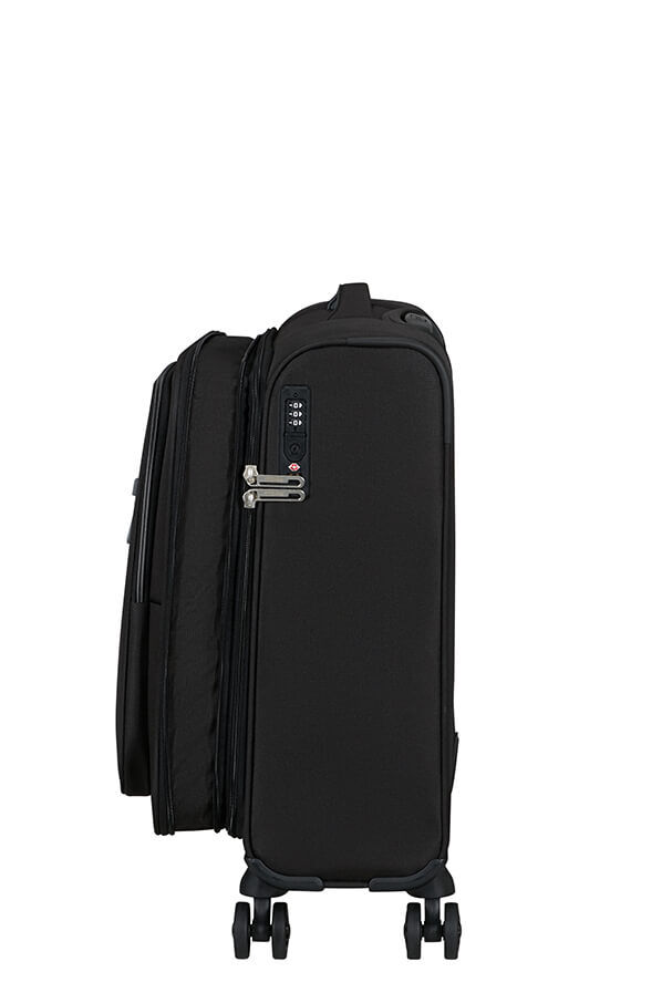 Cloudrider Kabinv&auml;skor | American Tourister Cloudrider Spinner EXP TSA S  Jet Black