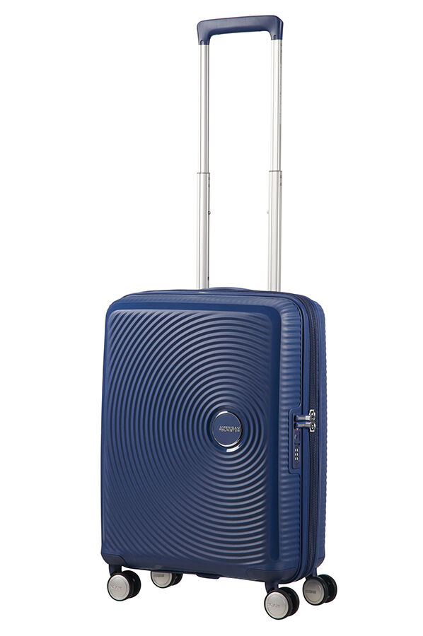 American Tourister Soundbox Spinner Expandable 55cm Midnight Navy