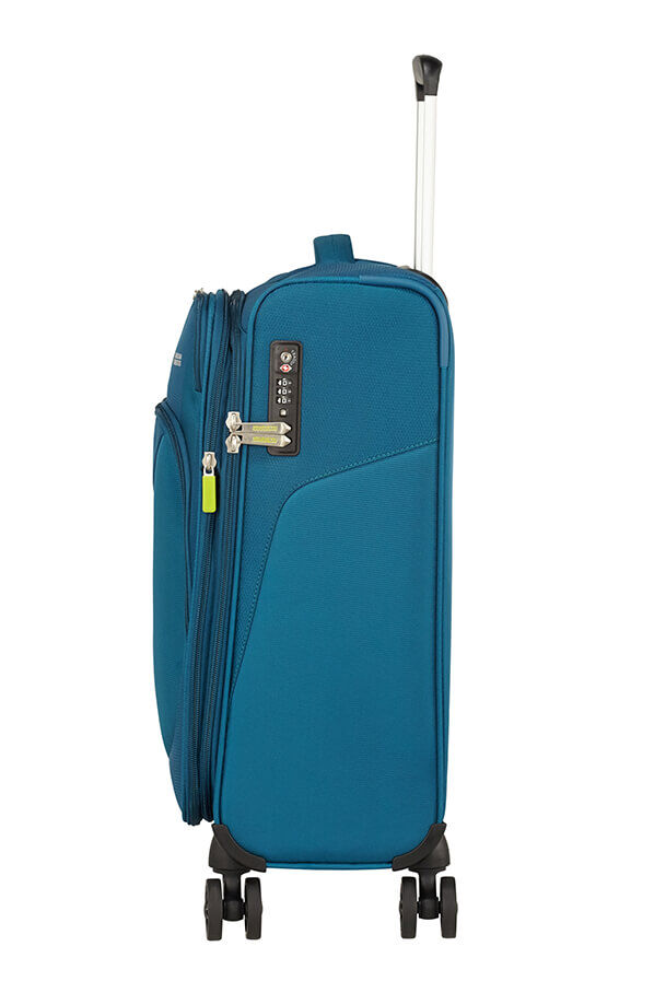 American Tourister Summerfunk Spinner Exp TSA 55cm  Teal