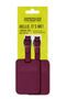 Luggage Tags Bagagebricka &ndash; Set med 2 st
