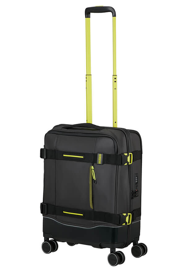 American Tourister Urban Track Spinner S TSA Coated 55cm  Black/Lime