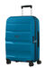 American Tourister Bon Air Dlx Expanderbar resväska med 4 hjul 66cm Seaport Blue