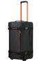 American Tourister Urban Track Duffle with Wheels Lmtd M  Black/Orange
