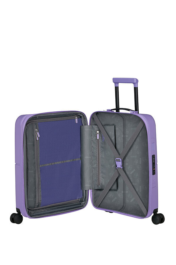 American Tourister DashPop Spinner Expandable TSA 55cm Violet Purple