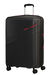 American Tourister Triple Trace Expanderbar resväska med 4 hjul 76cm Black/Red