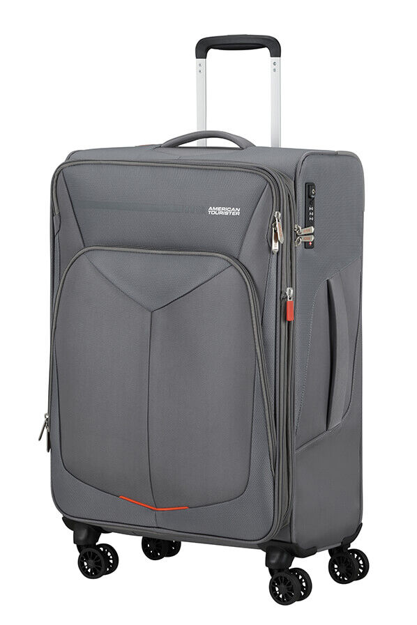 American Tourister Summerfunk Spinner Exp TSA 67cm  Titanium Grey