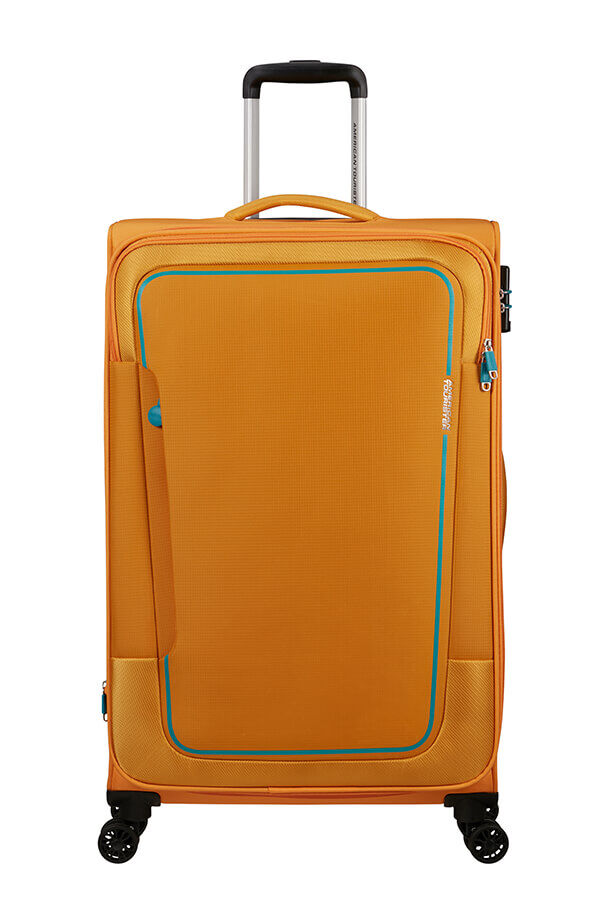 American Tourister Pulsonic Spinner Expandable 81cm  Sunset Yellow