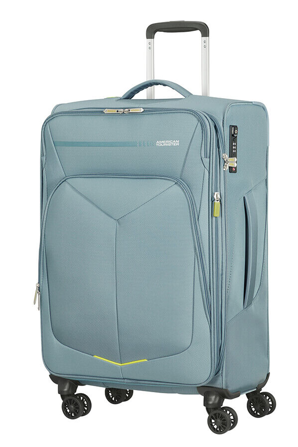 American Tourister Summerfunk Spinner Exp TSA 67cm  Metal Grey