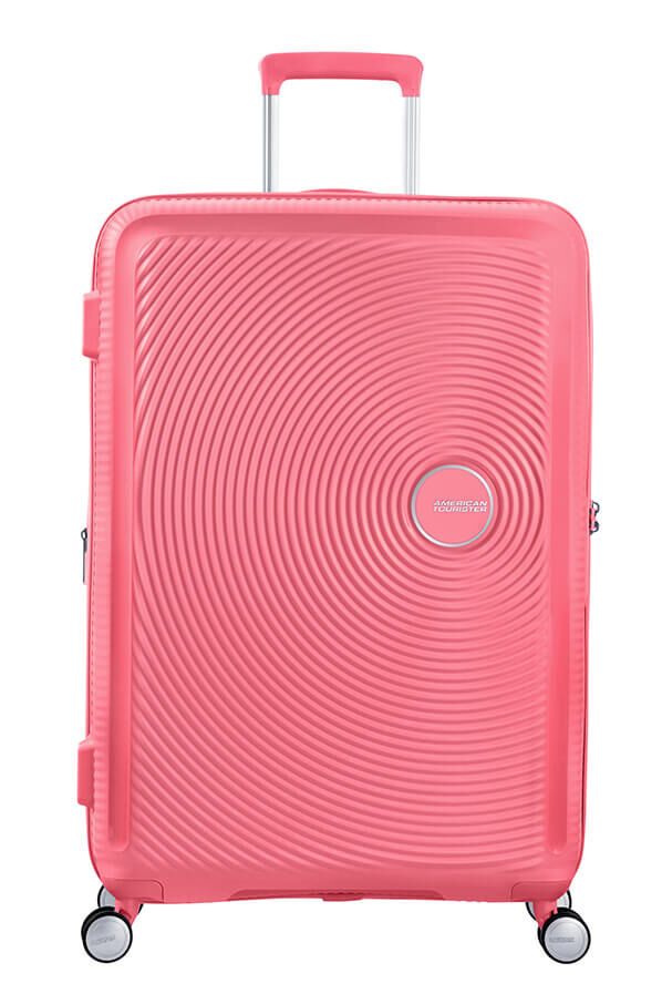 American Tourister Soundbox Spinner Expandable 77cm  Sun Kissed Coral