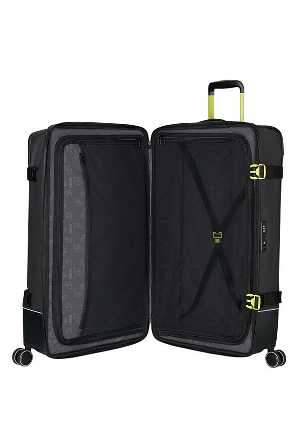 American Tourister Urban Track Spinner L TSA Coated 79cm  Black/Lime