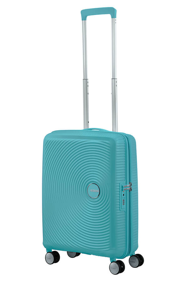 American Tourister Soundbox Spinner Expandable 55cm  Turquoise Tonic