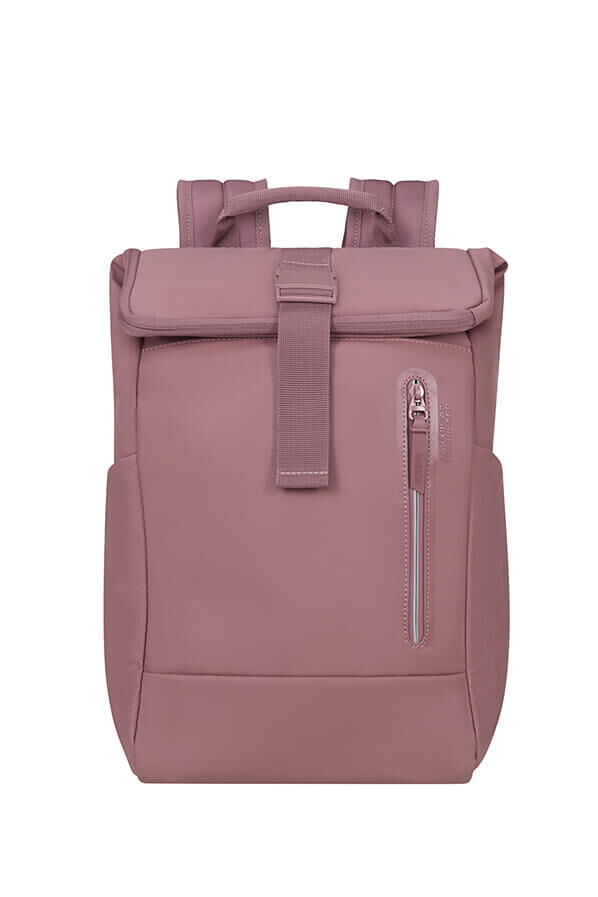 Urban Tide Ryggs&auml;ck 14'' rolltop 14" | American Tourister Urban Tide Rolltop Laptop Backpack 14'  Galactic Mauve